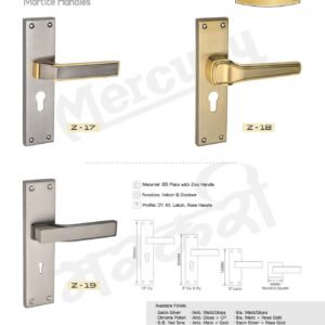 Z-17 Zinc Mortice Handle