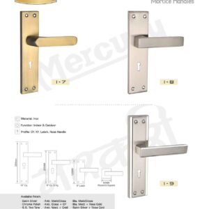 I-8 Iron Mortice Handle