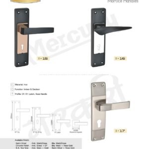 I-15 Iron Mortice Handle