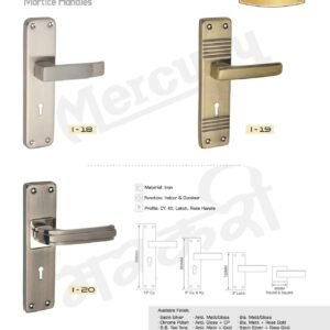I-20 Iron Mortice Handle